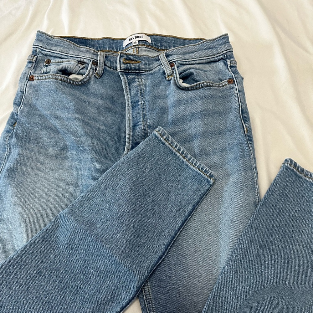Re/done comfort stretch skinny jeans sz 30